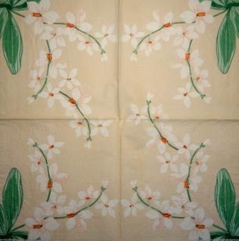 127 Orchideen - 3-lagig (Falten)